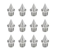 Kilter Replacement Spikes For Running & Track Shoes - Style: Pyramid - 7 mm (12 Pack)