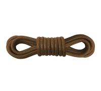 Kilter Traditional Thin Round Waxed Cotton Shoelaces - Tan - 120cm (1 Pair)
