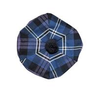 Kilts Boutique Traditional Scottish Tam o' Shanter Hat, Plaid Tartan Pattern, Pom Pom Beret, One Size (UK, Alpha, One Size, Heritage of Scotland)