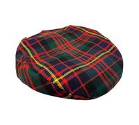 Kilts Wi Hae 100% Regimental Scottish Tartan Winter Wool Flat Cap - Cameron Erracht Modern Multicolour