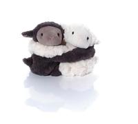 Kilts Wi Hae Black And White Sheep Hugging Plush Double Toy