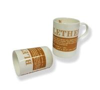 Kilts Wi Hae Quirky Scottish Doric Dialect Phrase Tea Coffee Bone China Mug - Blether
