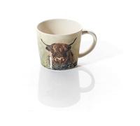 Kilts Wi Hae Scottish Dougal Highland Cow Stoneware Mug