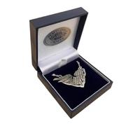 Kilts Wi Hae Stunning Scottish 'Braw Beasties' Pewter Goldcrest Necklace Pendant