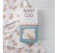Kilts Wi Hae Super Cute Scottish Hairy Coo Baby Coo Bamboo Cotton Muslin Swaddle Cloth