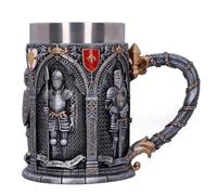 Kilts Wi Hae The Vow English Armoured Knight Latin Oath Tankard 15.3cm
