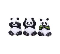 Kilts Wi Hae Three Wise Pandas - Hear No, Speak No, See No Evil Figurines