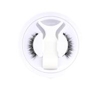 Kilzerin Magnetic Lashes, Reusable Magnetic Eyelashes with Lash Applicator, 3D Faux Silk Lashes, No Glue, Easy to Apply, Up to 50 Uses, Lightweight and Comfortable (Natural)