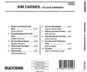 Kim Carnes - To Love Somebody