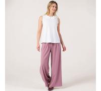 Kim & Co Deluxe Brazil Knit Peter Pan Collar Top CHANTILLY YELLOW 2XL