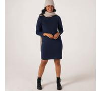 Kim & Co Divine Knit Long Sleeve Dress CARDINAL RED 2XL