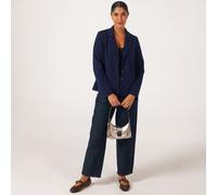 Kim & Co Ponte Crepe Blazer ANTIQUE ROSE 2XL