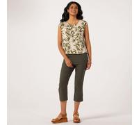Kim & Co Soft Millennium Narrow Leg Cropped Petite Trousers with Si... BLACK 3XL