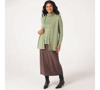 Kim & Co Soft Touch Long Sleeve Cardigan with Buttons DENIM BLUE EXTRA SMALL