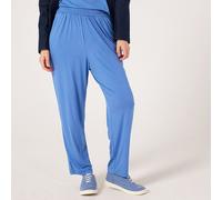 Kim & Co Viscose Rich Ankle Length Wellness Petite Trousers BLACK 2XL