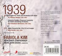 KIM,FABIOLA & M?NCHNER SYMPHONIKER - 1939 (2 CD) NEW CD