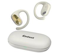 KIM HOST Bluetooth 5.3 Open Wireless Headphones, Space Sound, Microphones for Calls, 55h Playback, Fast Charging, Multipoint Connection, IPX5