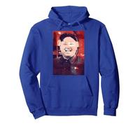Kim Jong Un Dictator North Korea Pullover Hoodie, Adult Unisex, Royal Blue, Small