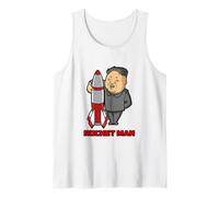 Kim Jong-un Rocket Man T-Shirt Tank Top