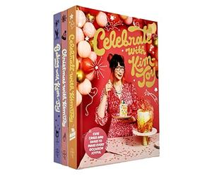 Kim-Joy Collection 3 Books Set (Baking with Kim-Joy, Christmas with Kim-Joy, Celebrate with Kim-Joy)