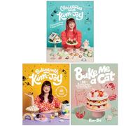 Kim-Joy Collection 3 Books Set (Christmas with Kim-Joy, Baking with Kim-Joy, Bake Me a Cat)