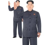 Kim Jung Un Korean Rocket Launcher Dictator President Mens Fancy Dress Costume M