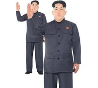 Kim Jung Un Korean Rocket Launcher Dictator President Mens Fancy Dress Costume M