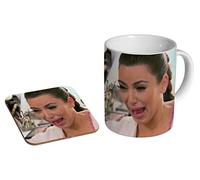 Kim Kardashian Crying Ceramic Coffee Mug + Coaster Gift Set …