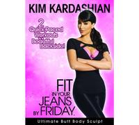 KIM KARDASHIAN Fit in Your Jeans by Friday 2 Quick-Paced Workouts to a Beautiful Backside! [DVD]