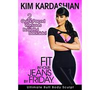 KIM KARDASHIAN Fit in Your Jeans by Friday 2 Quick-Paced Workouts to a Beautiful Backside! [DVD] by Kim Kardashian & Jennifer Galardi