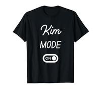 Kim Mode On Name Value Graphic T-Shirt, Men, Black, M
