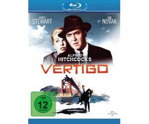 KIM NOVAK,TOM HELMORE, JAMES STEWART - ALFRED HITCHCOCKS VERTIGO - BLU-RAY NEW