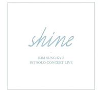 KIM SUNG KYU Infinite [Shine] 1st Solo Concert Live CD+Poster(On)+Book+Card K-POP Sealed