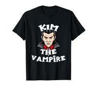Kim The Vampire T-Shirt Halloween Simple Costume T-Shirt