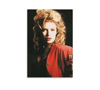 Kim Wilde Vintage Poster Canvas Print Wall Art Retro Decorative Painting for Home Bedroom Living Room Decor16x24inch(40x60cm)