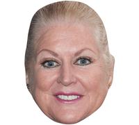 Kim Woodburn (Smile) Big Head. Larger than life mask.