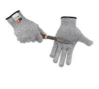 Kim Yuan Touch Screen Cut Resistant Kitchen Safety Gloves High Performance Food Grade Level 5 Protection,Hand safety for Oyster Shucking, Fish Fillet Processing, Meat Cutting M 1 Pair