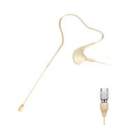 KIMAFUN Single Earset Microphone Ear-hook Over Ear Hanging Condenser Mic Compatible with Audio Technica Wireless Bodypack Transmitters, Ideal for Performances,Theaters, Lectures, Podcasts,HC-830