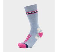Kimberley Single Layer Bamboo Mid Length Socks, Blue S
