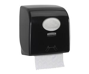 Kimberly-Clark Aquarius, 7956, Slimroll Rolled Hand Towel Dispenser, Black, 1 x 1 Dispenser