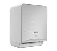 Kimberly-Clark Professional ICON Automatic Rolled Hand Towel Dispenser (53691), with Silver Mosaic Design Faceplate; 1 Dispenser and Faceplate per Case