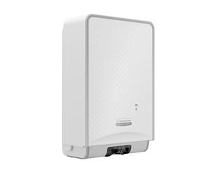 Kimberly-Clark Professional ICON Automatic Soap and Sanitiser Dispenser (53944), White Chassis with White Mosaic Design Faceplate; 1 Dispenser and Faceplate per Case
