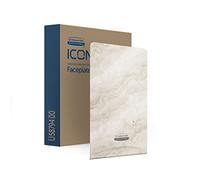 Kimberly-Clark Professional ICON Faceplate (58794), Warm Marble Design, for Automatic Soap and Sanitiser Dispenser; 1 Faceplate per Case