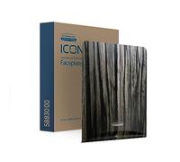 Kimberly-Clark Professional ICON Faceplate (58830), Ebony Woodgrain Design, for Automatic Rolled Hand Towel Dispenser; 1 Faceplate per Case