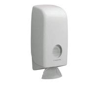 Kimberly-Clark Toilet Tissue Dispenser Aquarius 6946 – Ripple, Metal-Flecked White, Bulk Pack