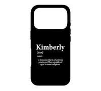 Kimberly God Meme Definition Funny Girl Name Birthday Kim Case for iPhone 17 Pro