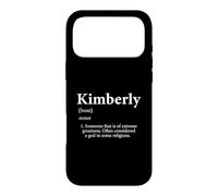 Kimberly God Meme Definition Funny Girl Name Birthday Kim Case for iPhone 17 Pro Max
