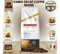 Kimbo 100% Italian Coffee Beans Decaf 500g