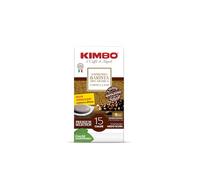 Kimbo 240 ESE Compostable Pods - 100% Arabica Espresso Barista Mix, Premium Selection, Intensity 9/13, Medium Dark Toast - 16 Packs of 15 Capsules