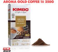 Coffee, Aroma Gold 100% Arabica, Ground Coffee, Medium Dark Roast, 9/13, Italian Coffee, 1 x 250g